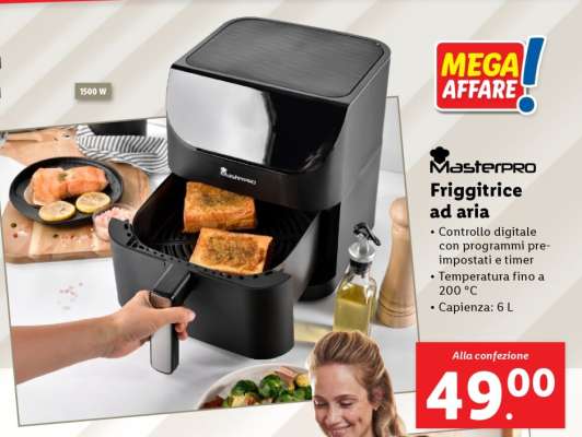 Masterpro Friggitrice ad aria