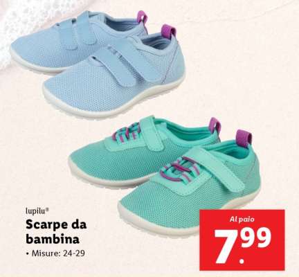 Scarpe da bambina