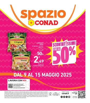 Volantino Spazio Conad - 9/5/2025 - 15/5/2025.