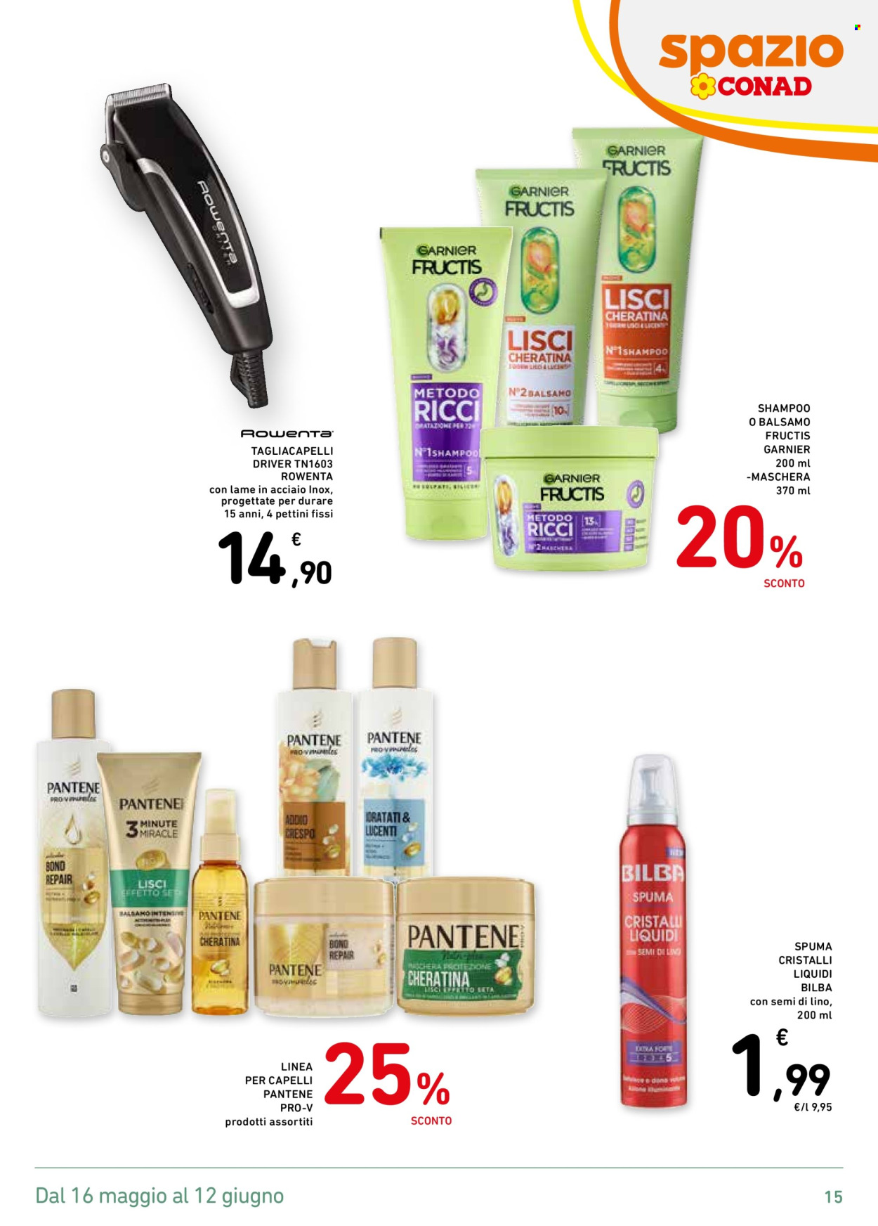 Volantino Spazio Conad - 16/5/2025 - 12/6/2025. Pagina 1