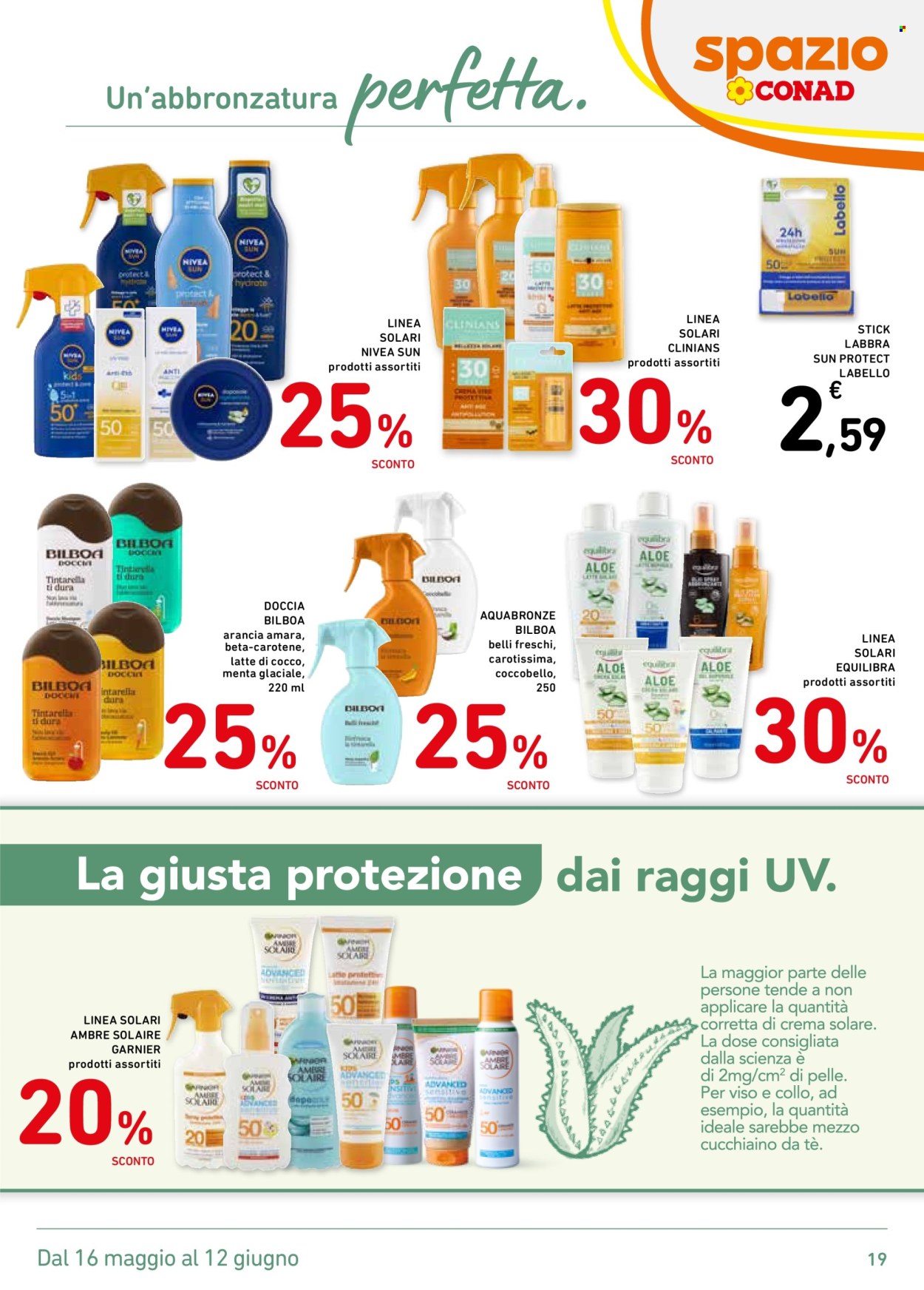 Volantino Spazio Conad - 16/5/2025 - 12/6/2025. Pagina 1