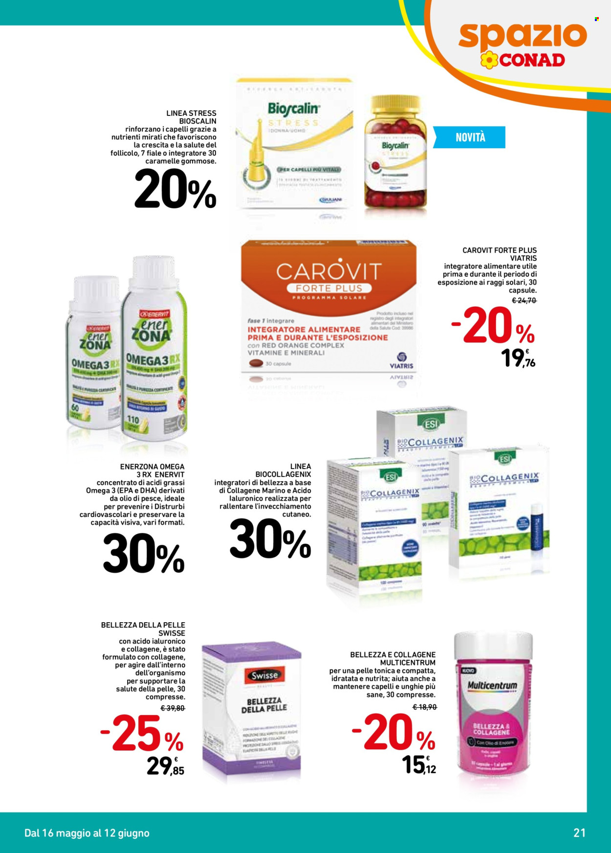 Volantino Spazio Conad - 16/5/2025 - 12/6/2025. Pagina 1