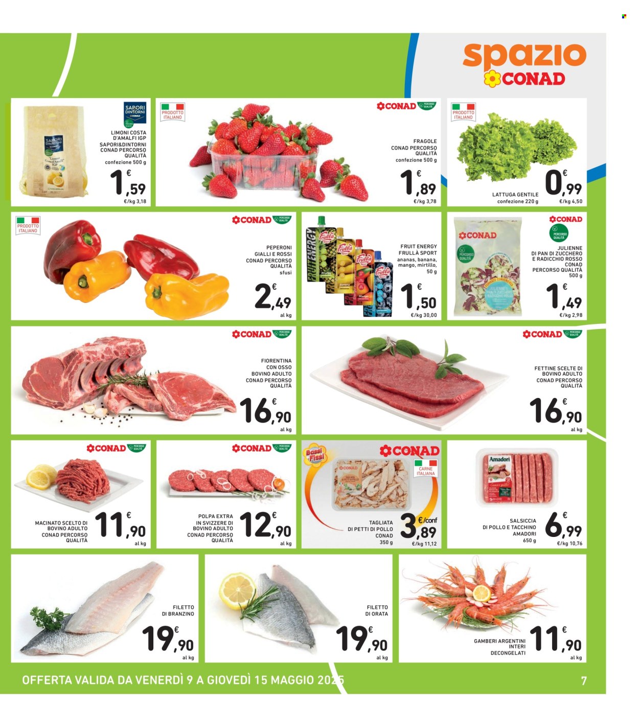 Volantino Spazio Conad - 9/5/2025 - 15/5/2025. Pagina 1