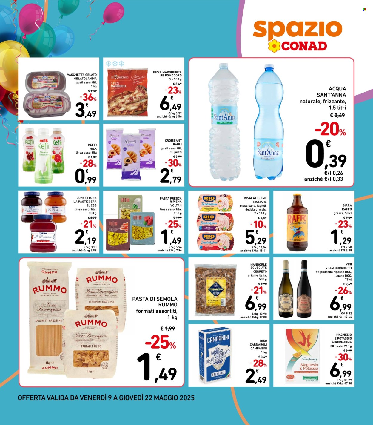Volantino Spazio Conad - 9/5/2025 - 22/5/2025. Pagina 1