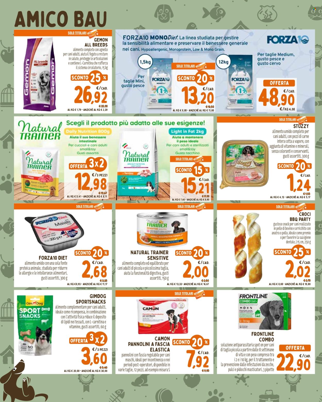 Volantino Pet Store Conad - 24/4/2025 - 21/5/2025. Pagina 1