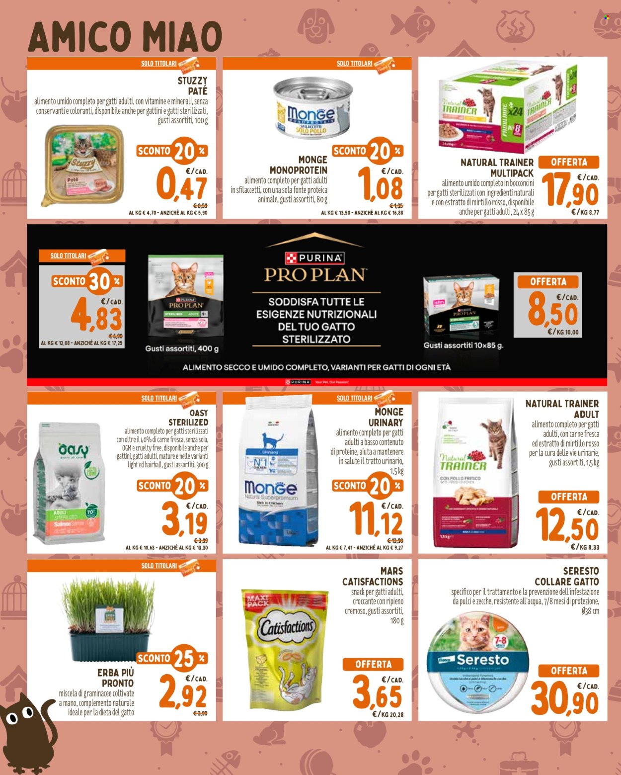 Volantino Pet Store Conad - 24/4/2025 - 21/5/2025. Pagina 1