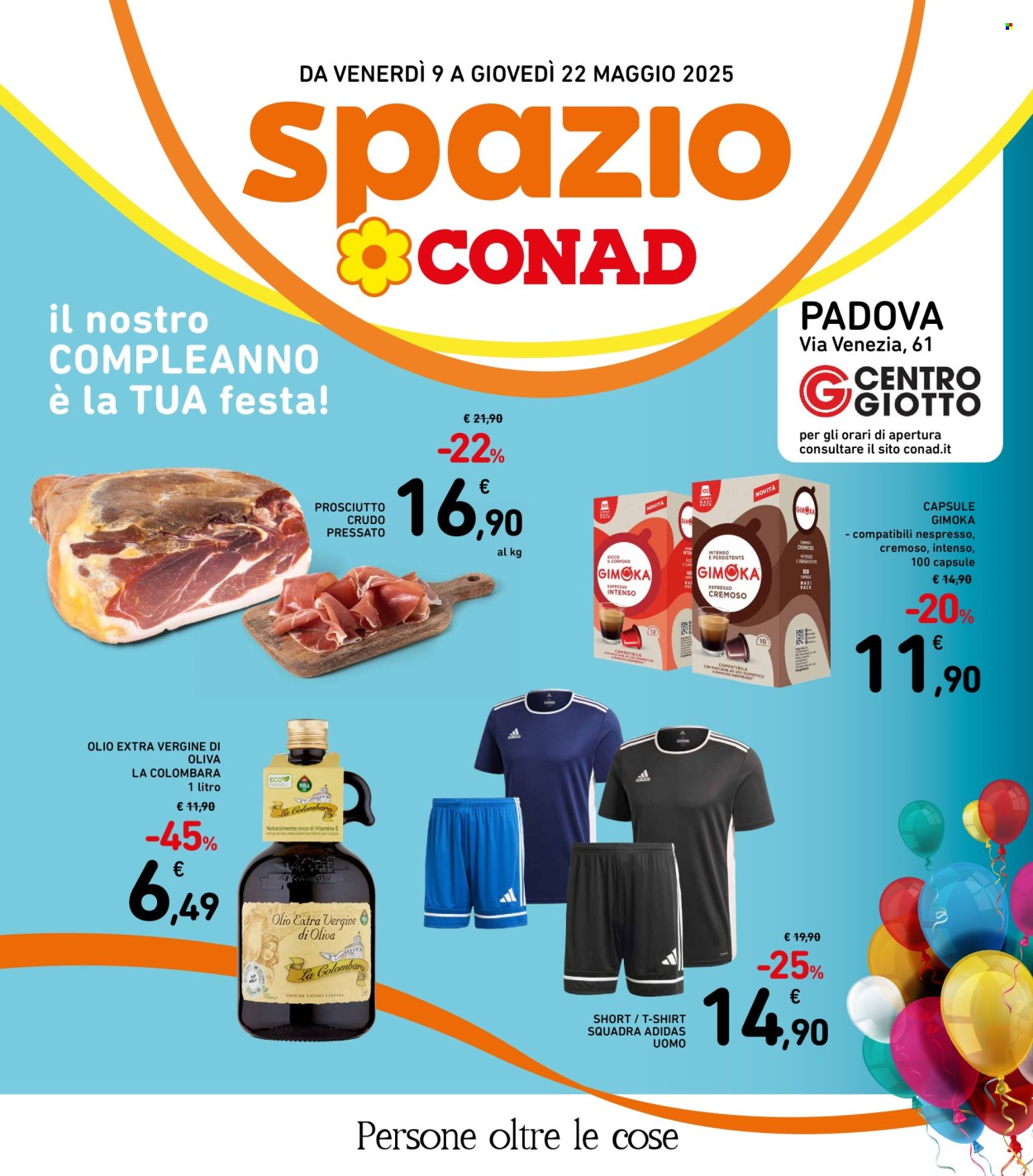 Leták Spazio Conad - 9.5.2025 - 22.5.2025. Strana 1