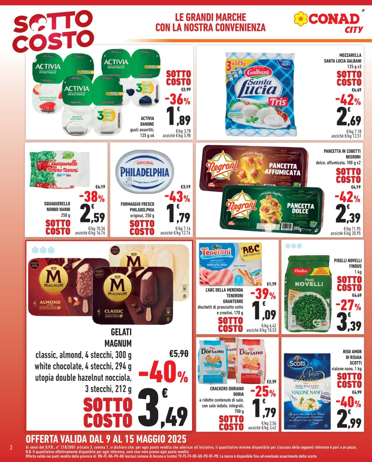 Volantino Conad - 9/5/2025 - 15/5/2025. Pagina 1