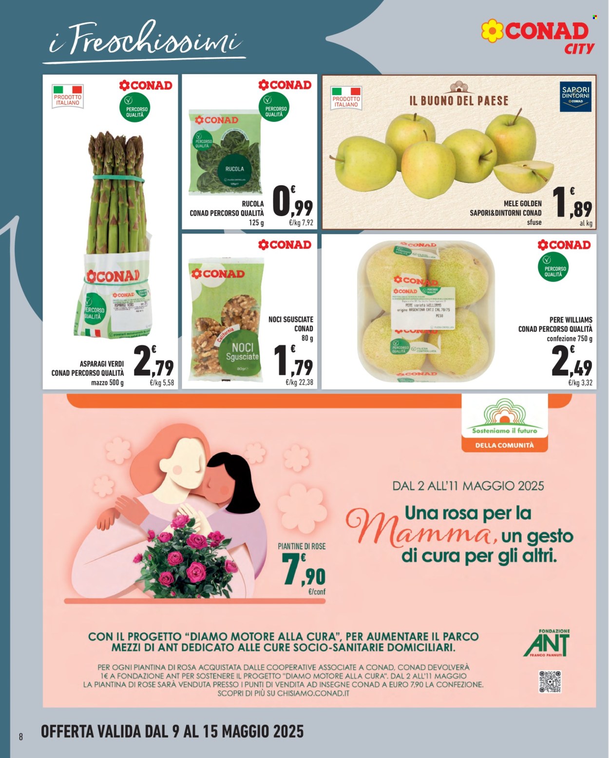 Volantino Conad - 9/5/2025 - 15/5/2025. Pagina 1