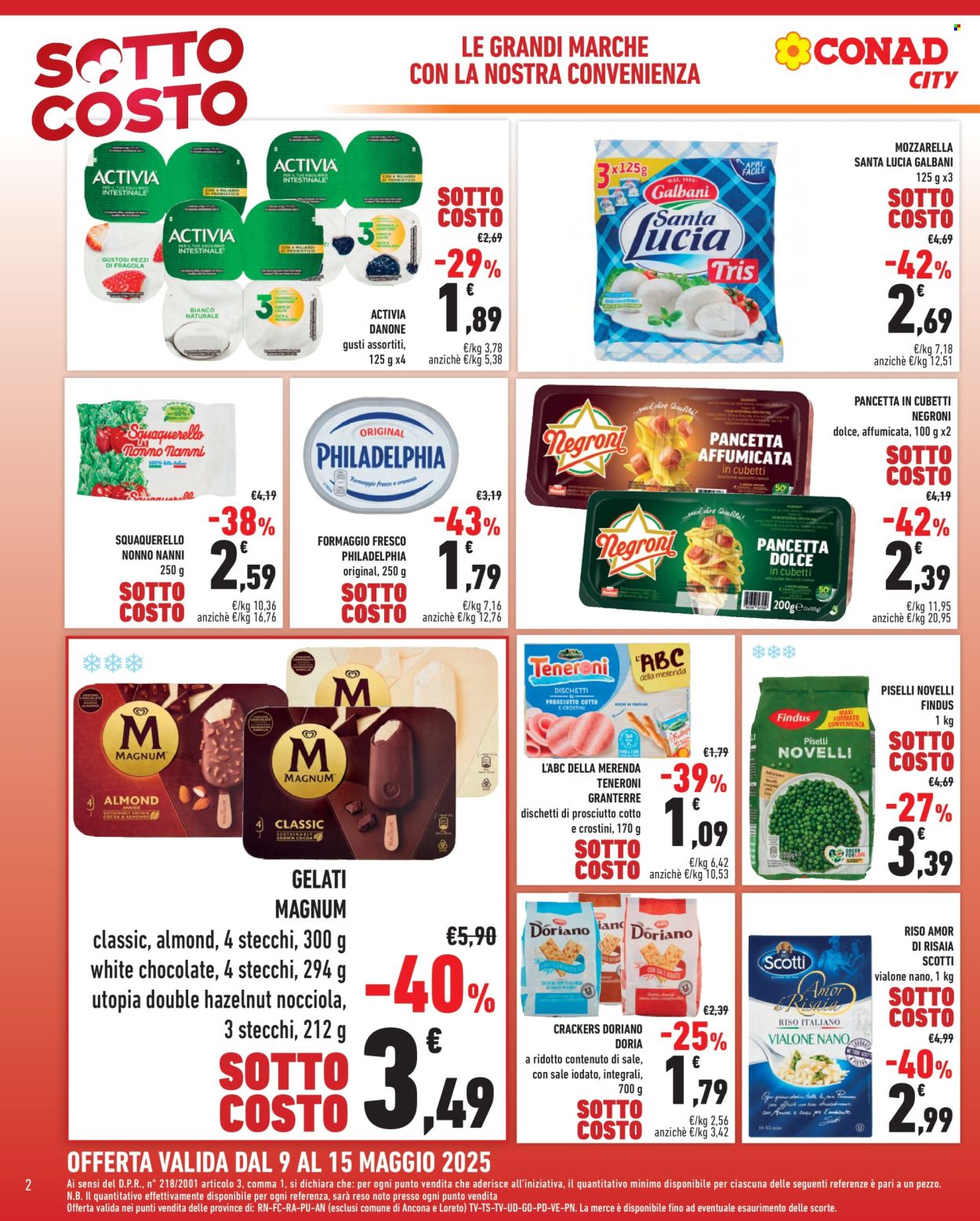 Volantino Conad City - 9/5/2025 - 15/5/2025. Pagina 1