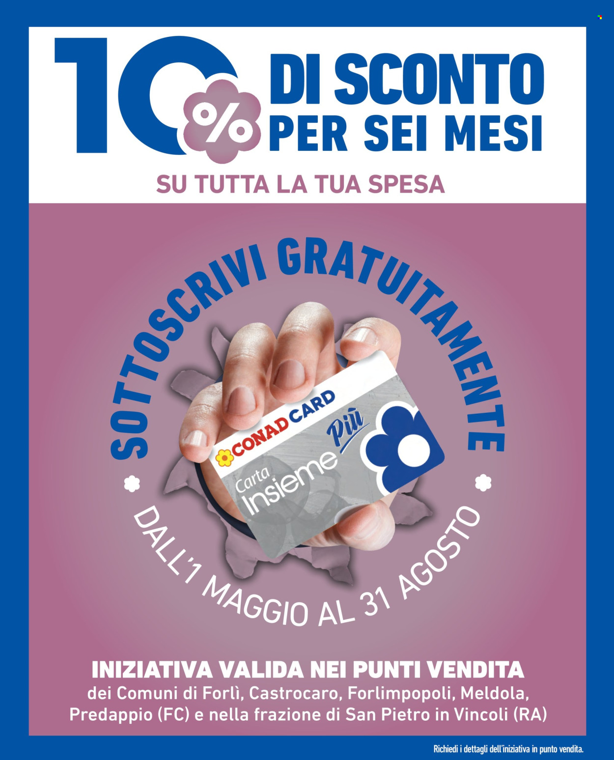 Volantino Conad City - 9/5/2025 - 15/5/2025. Pagina 1