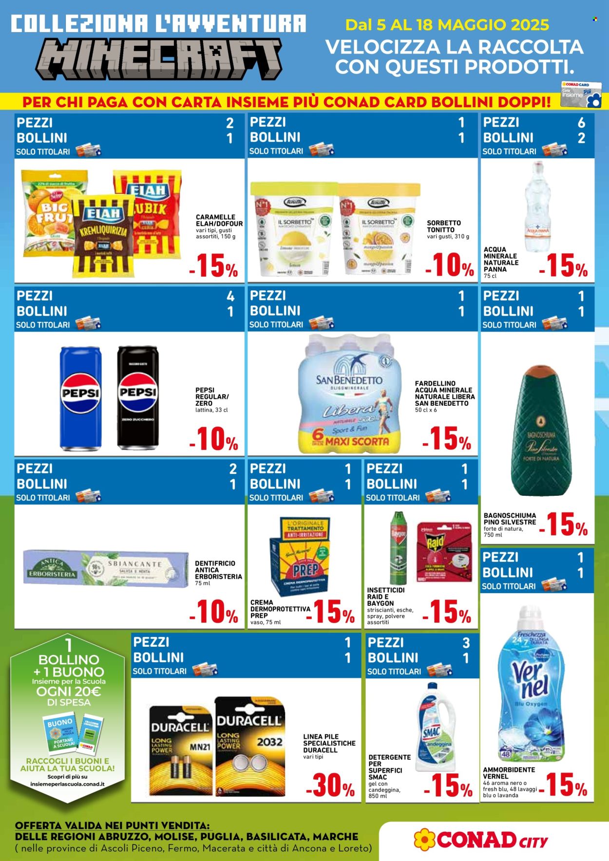 Volantino Conad - 5/5/2025 - 18/5/2025. Pagina 1