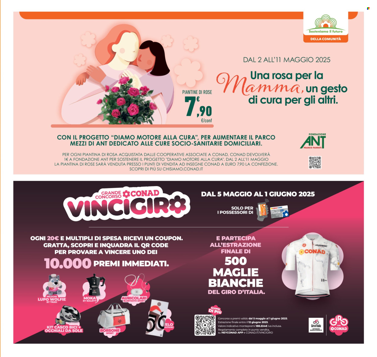 Volantino Conad - 8/5/2025 - 18/5/2025. Pagina 1
