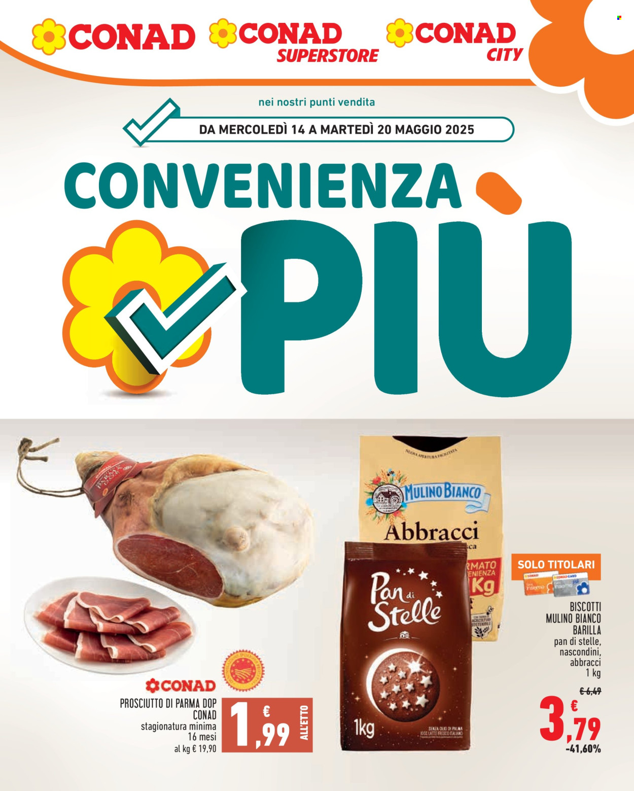 Volantino Conad - 14/5/2025 - 20/5/2025. Pagina 1
