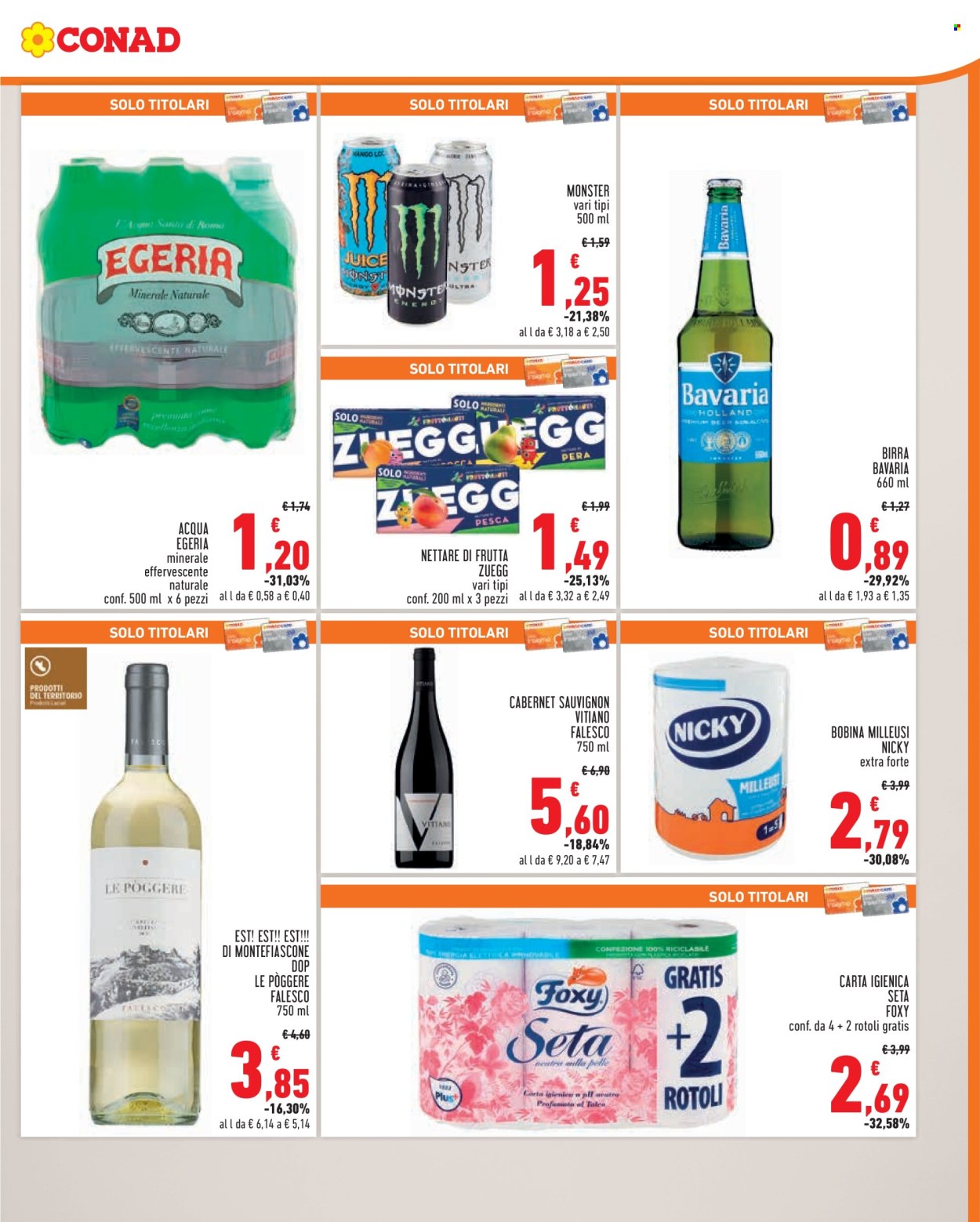 Volantino Conad - 14/5/2025 - 20/5/2025. Pagina 1