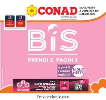 Volantino Conad - 8/5/2025 - 18/5/2025.
