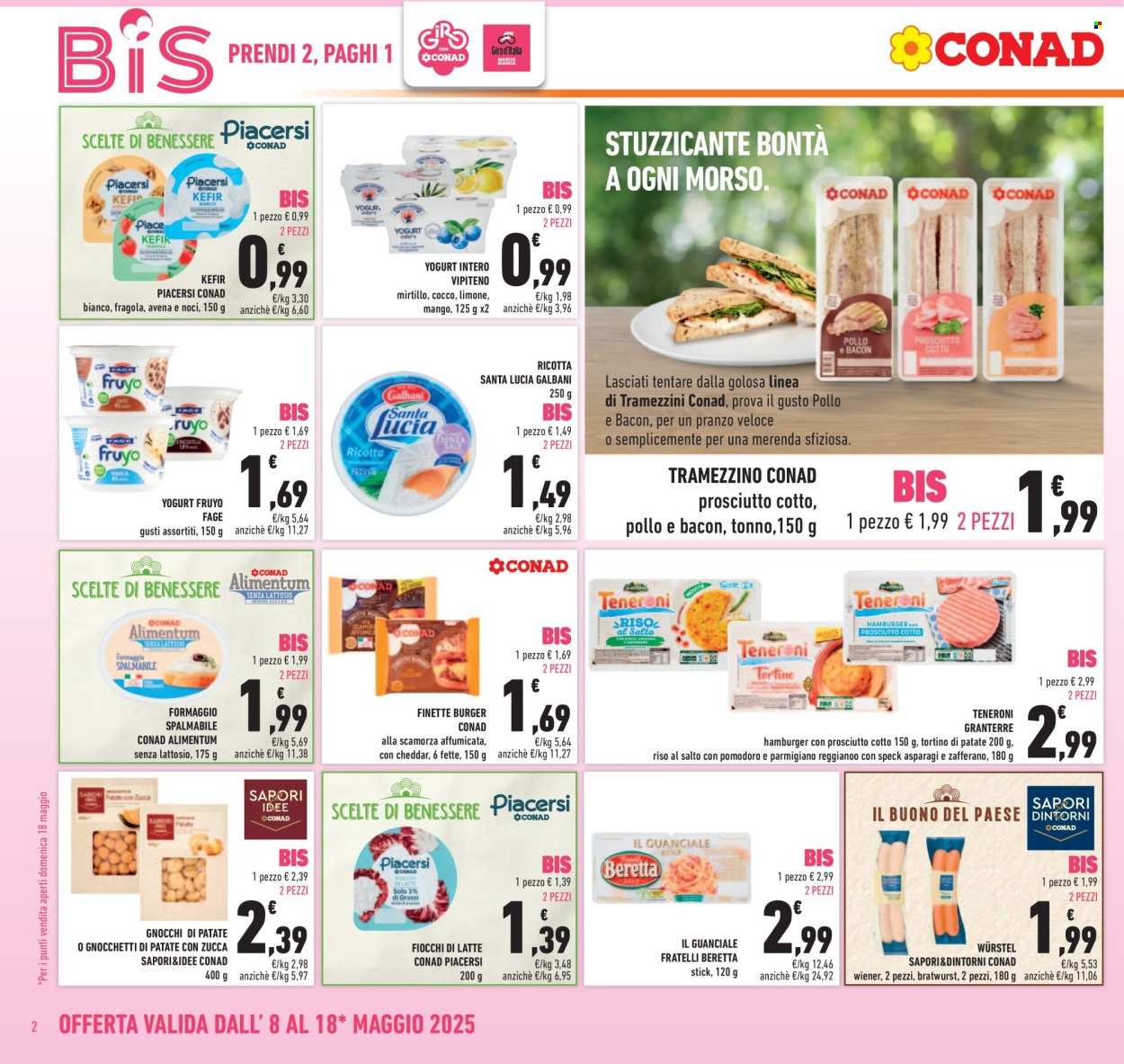 Volantino Conad - 8/5/2025 - 18/5/2025. Pagina 1