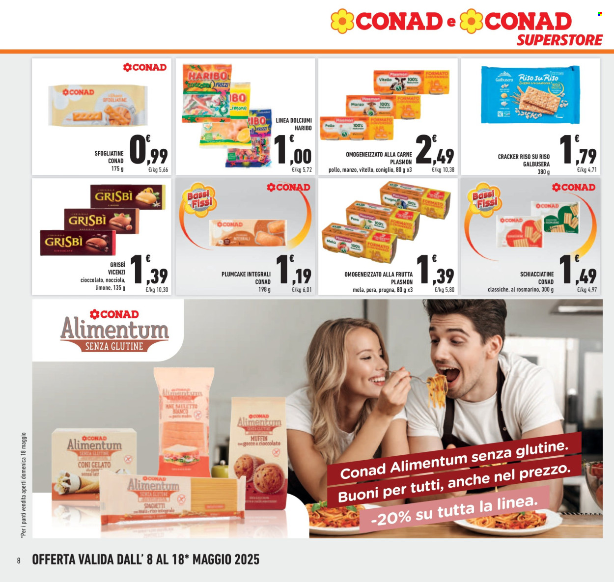 Volantino Conad Superstore - 8/5/2025 - 18/5/2025. Pagina 1