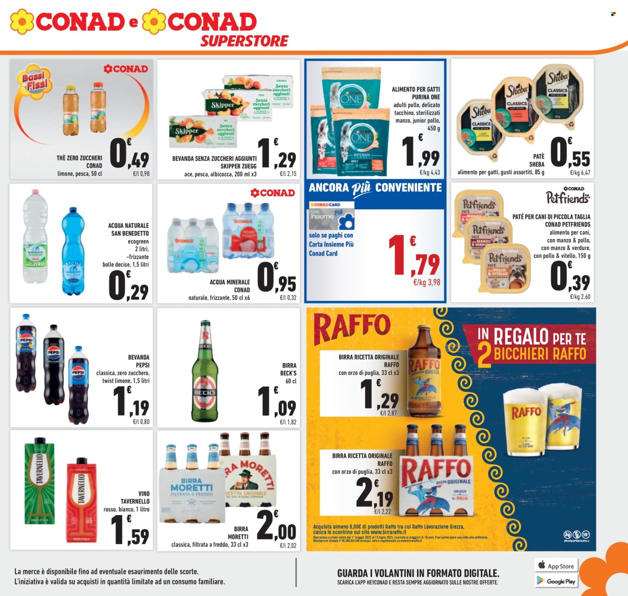 Volantino Conad Superstore - 8/5/2025 - 18/5/2025. Pagina 1