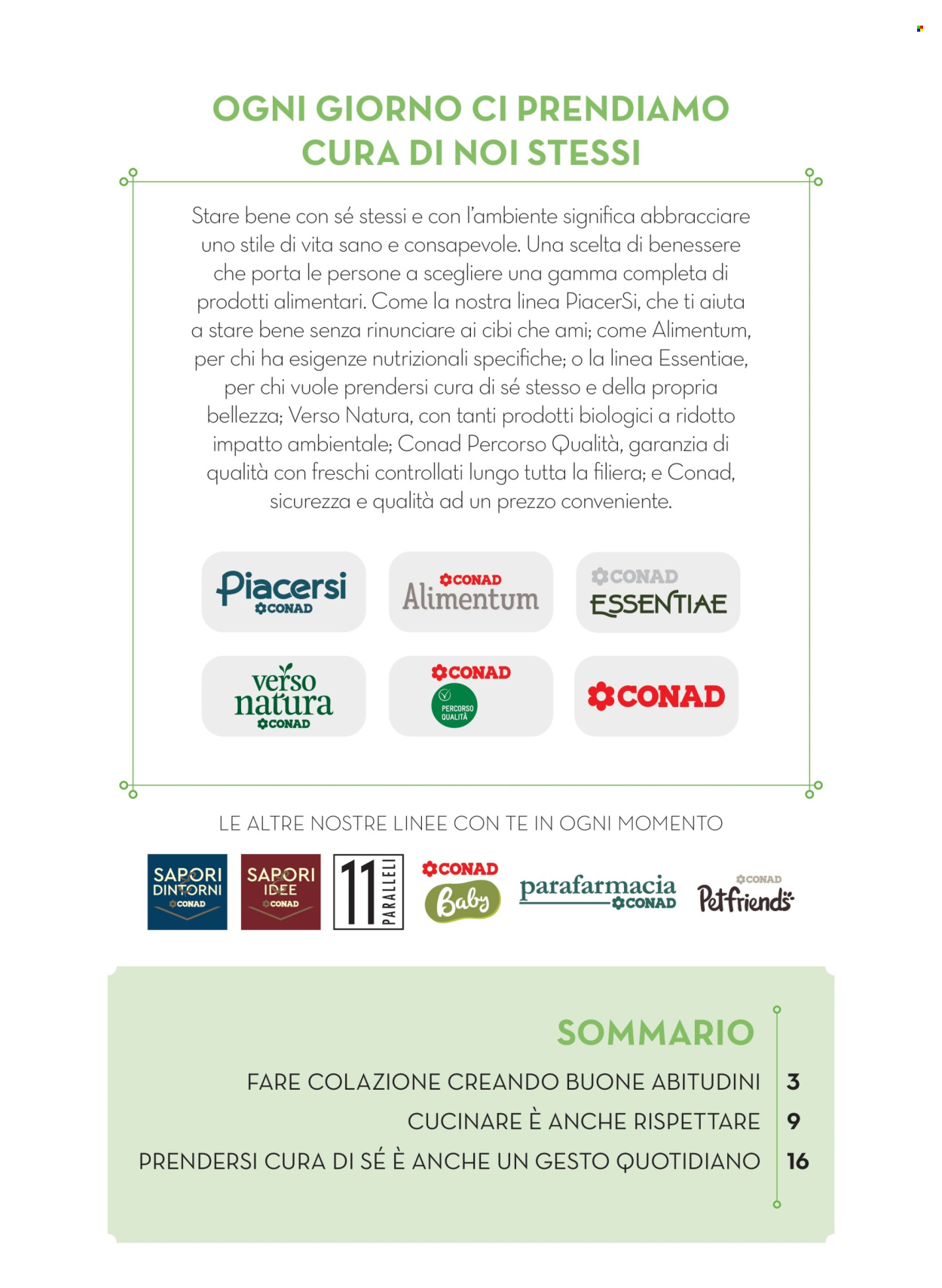 Volantino Conad - 16/5/2025 - 29/5/2025. Pagina 1