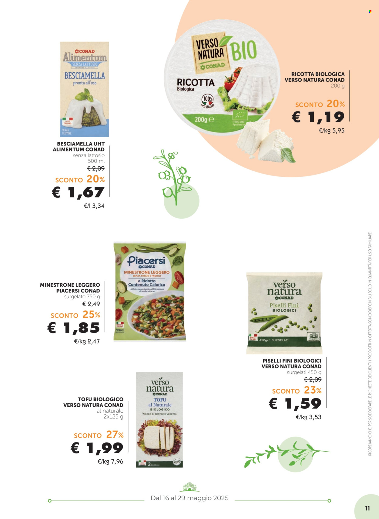 Volantino Conad - 16/5/2025 - 29/5/2025. Pagina 1