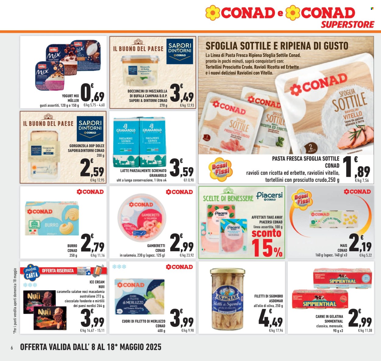 Volantino Conad Superstore - 8/5/2025 - 18/5/2025. Pagina 1