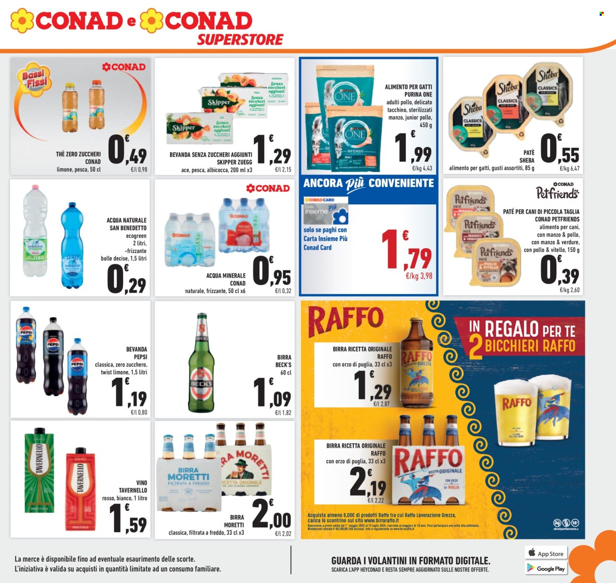 Volantino Conad Superstore - 8/5/2025 - 18/5/2025. Pagina 1