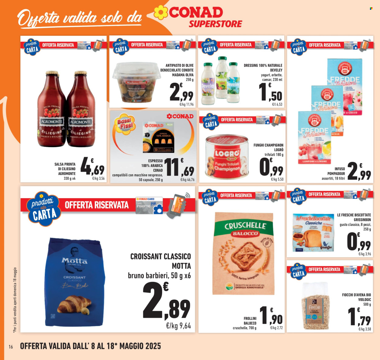 Volantino Conad Superstore - 8/5/2025 - 18/5/2025. Pagina 1