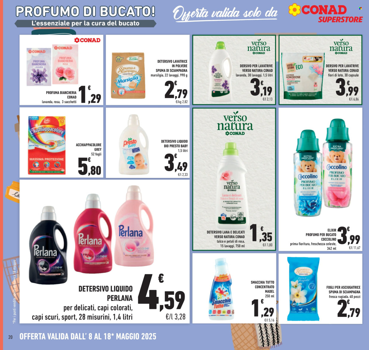 Volantino Conad Superstore - 8/5/2025 - 18/5/2025. Pagina 1