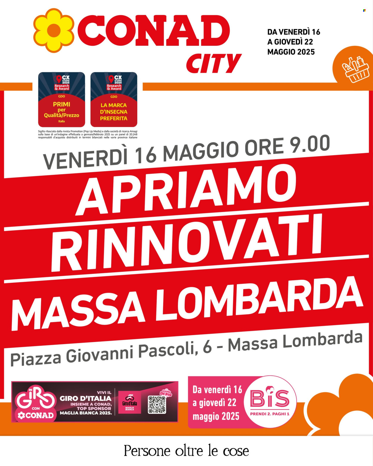 Leták Conad City - 16.5.2025 - 22.5.2025. Strana 1