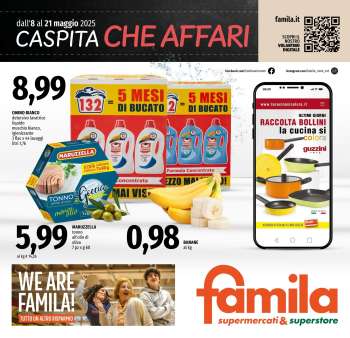 Volantino Famila - 8/5/2025 - 21/5/2025.