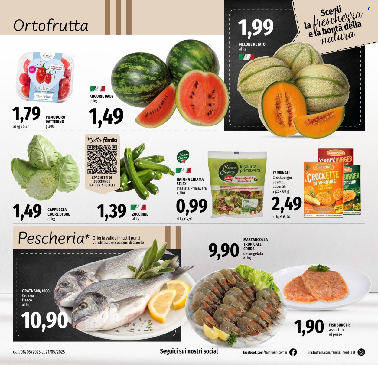 Volantino Famila - 8/5/2025 - 21/5/2025. Pagina 1