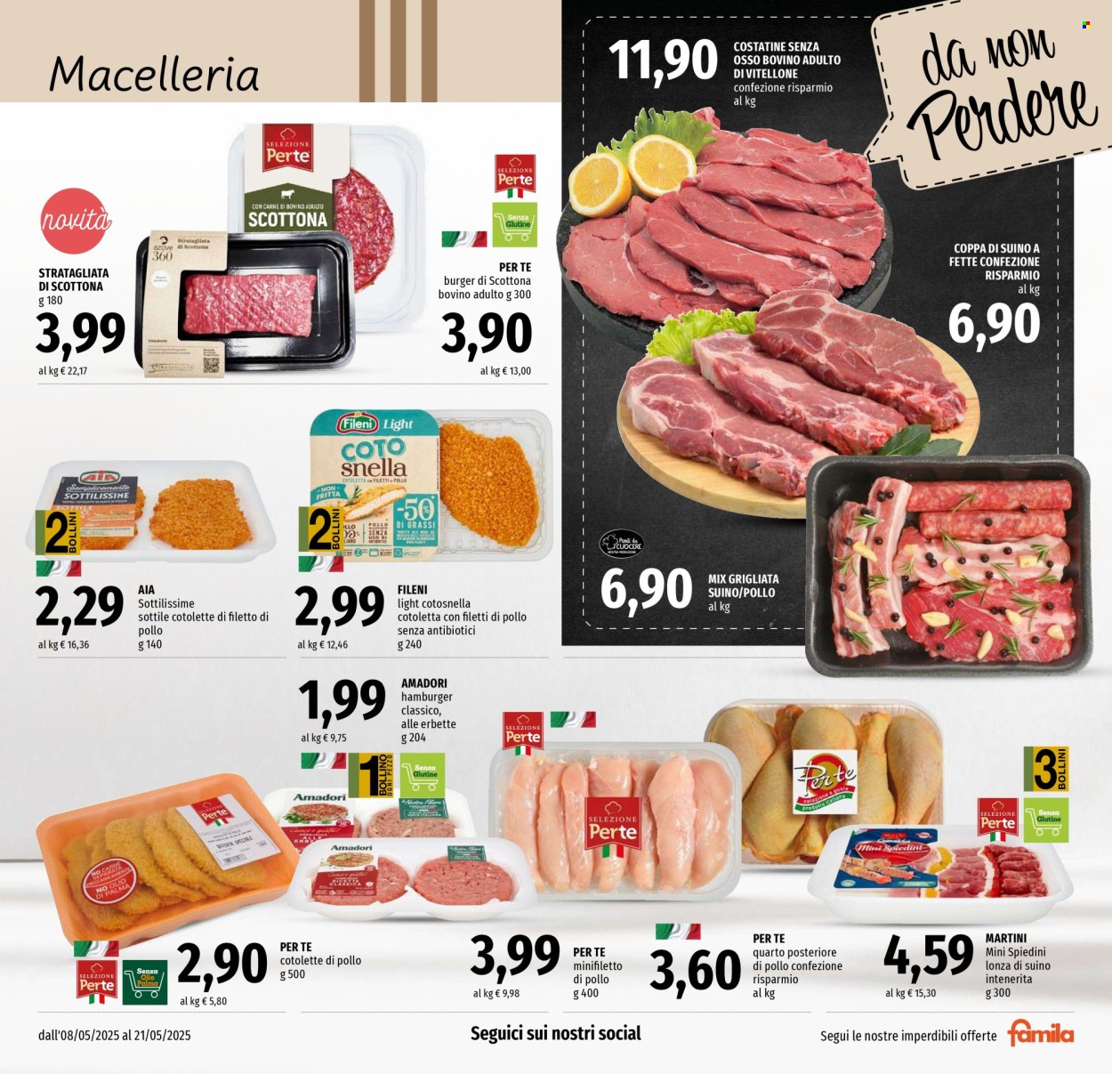 Volantino Famila - 8/5/2025 - 21/5/2025. Pagina 1