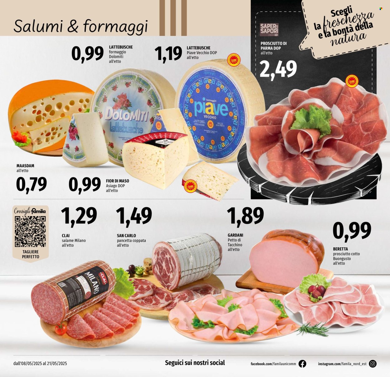 Volantino Famila - 8/5/2025 - 21/5/2025. Pagina 1