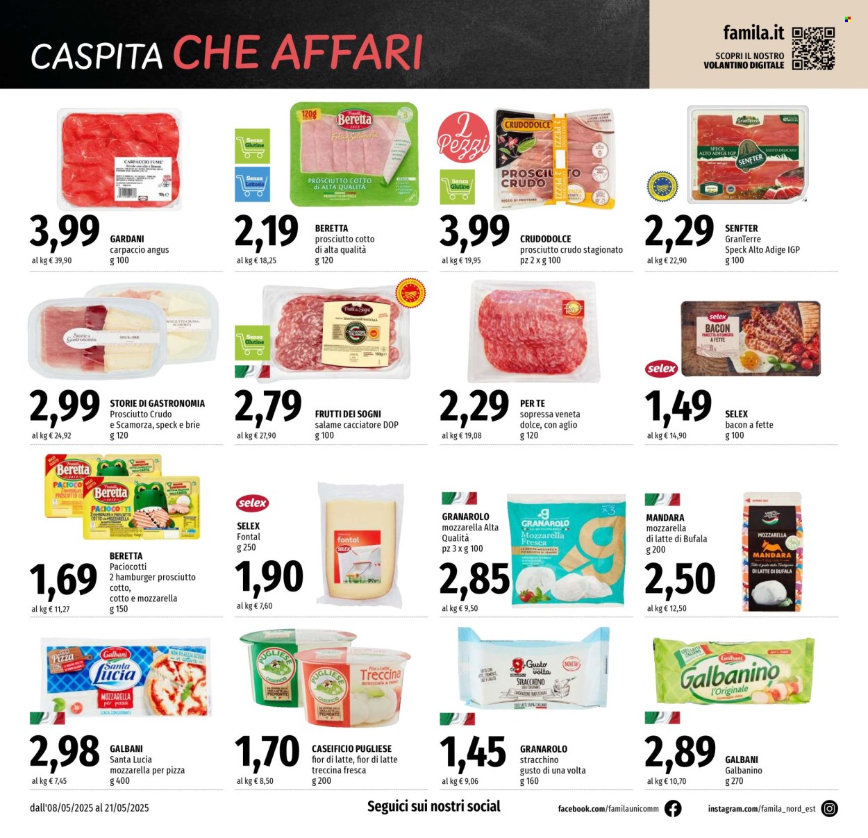 Volantino Famila - 8/5/2025 - 21/5/2025. Pagina 1