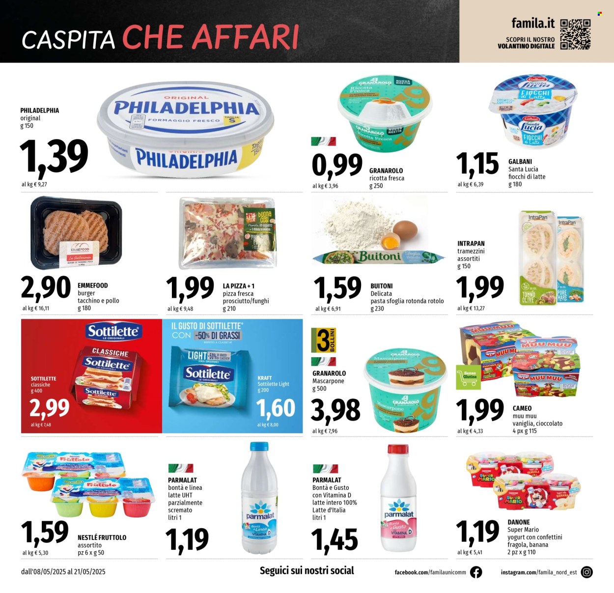 Volantino Famila - 8/5/2025 - 21/5/2025. Pagina 1
