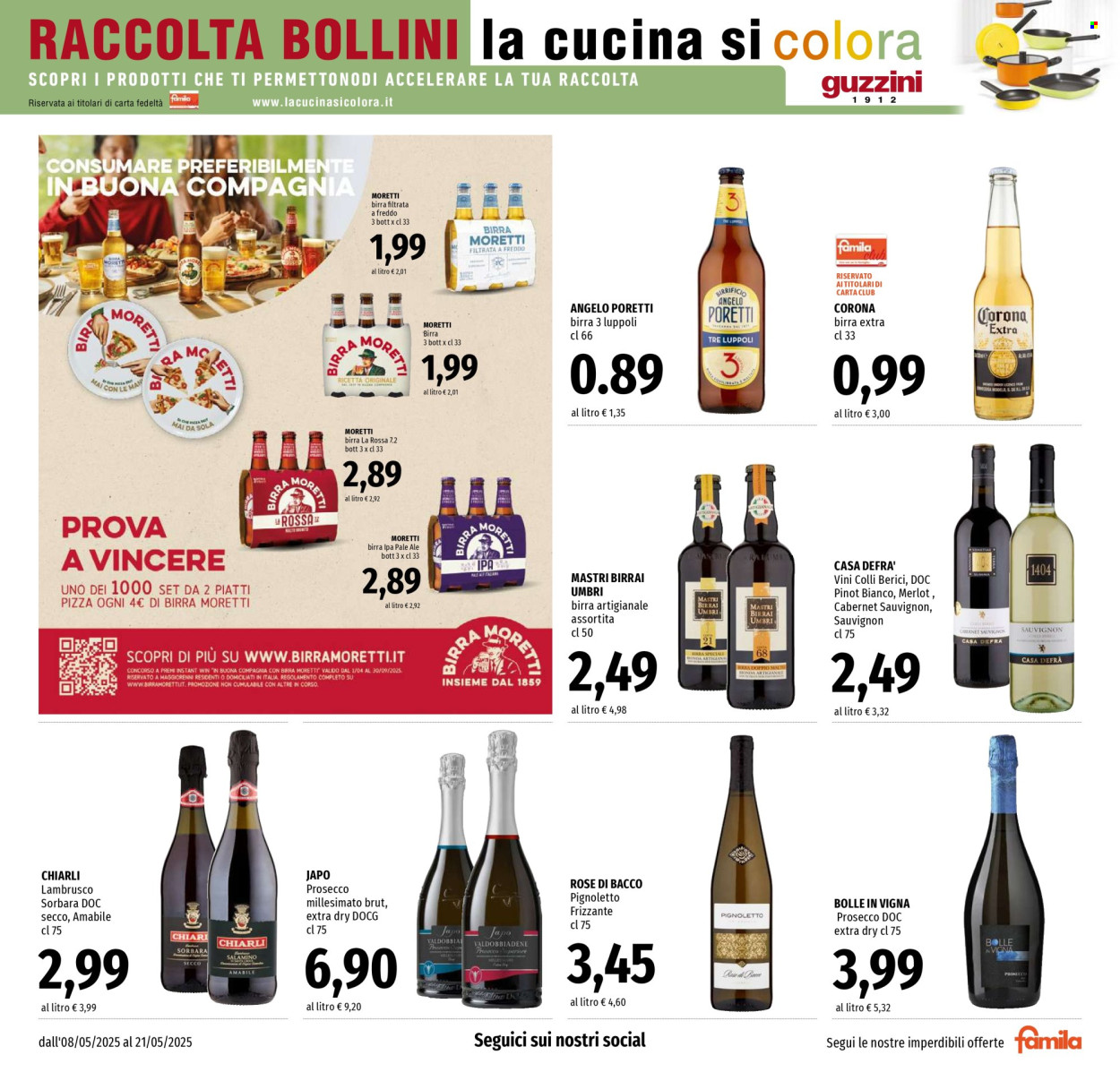 Volantino Famila - 8/5/2025 - 21/5/2025. Pagina 1