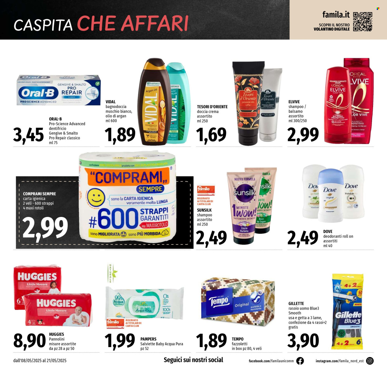 Volantino Famila - 8/5/2025 - 21/5/2025. Pagina 1