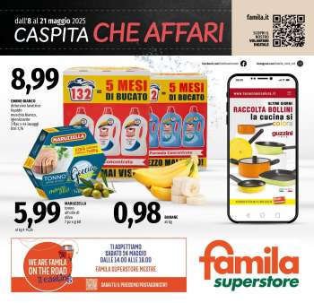 Volantino Famila - 8/5/2025 - 21/5/2025.