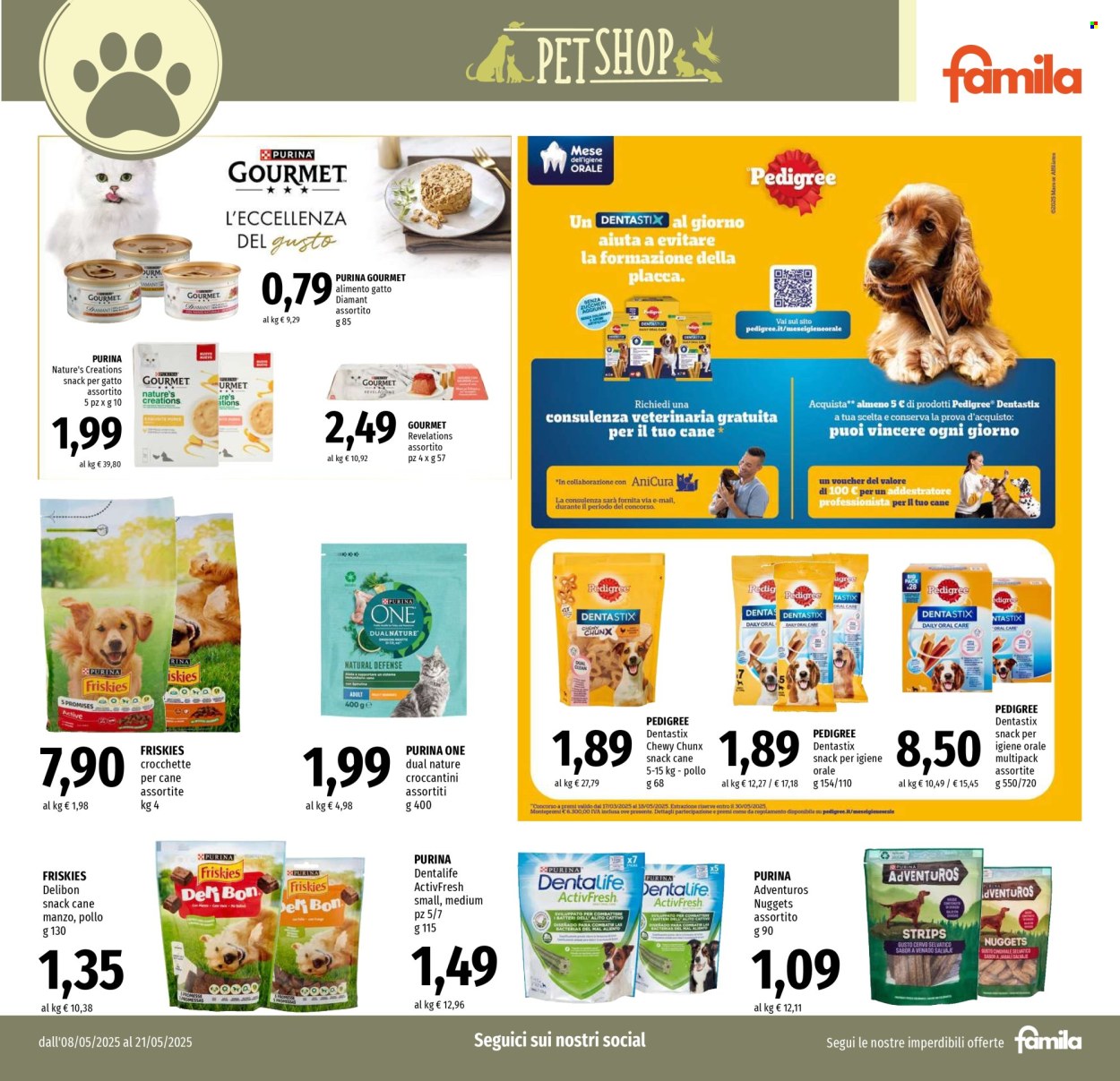Volantino Famila - 8/5/2025 - 21/5/2025. Pagina 1