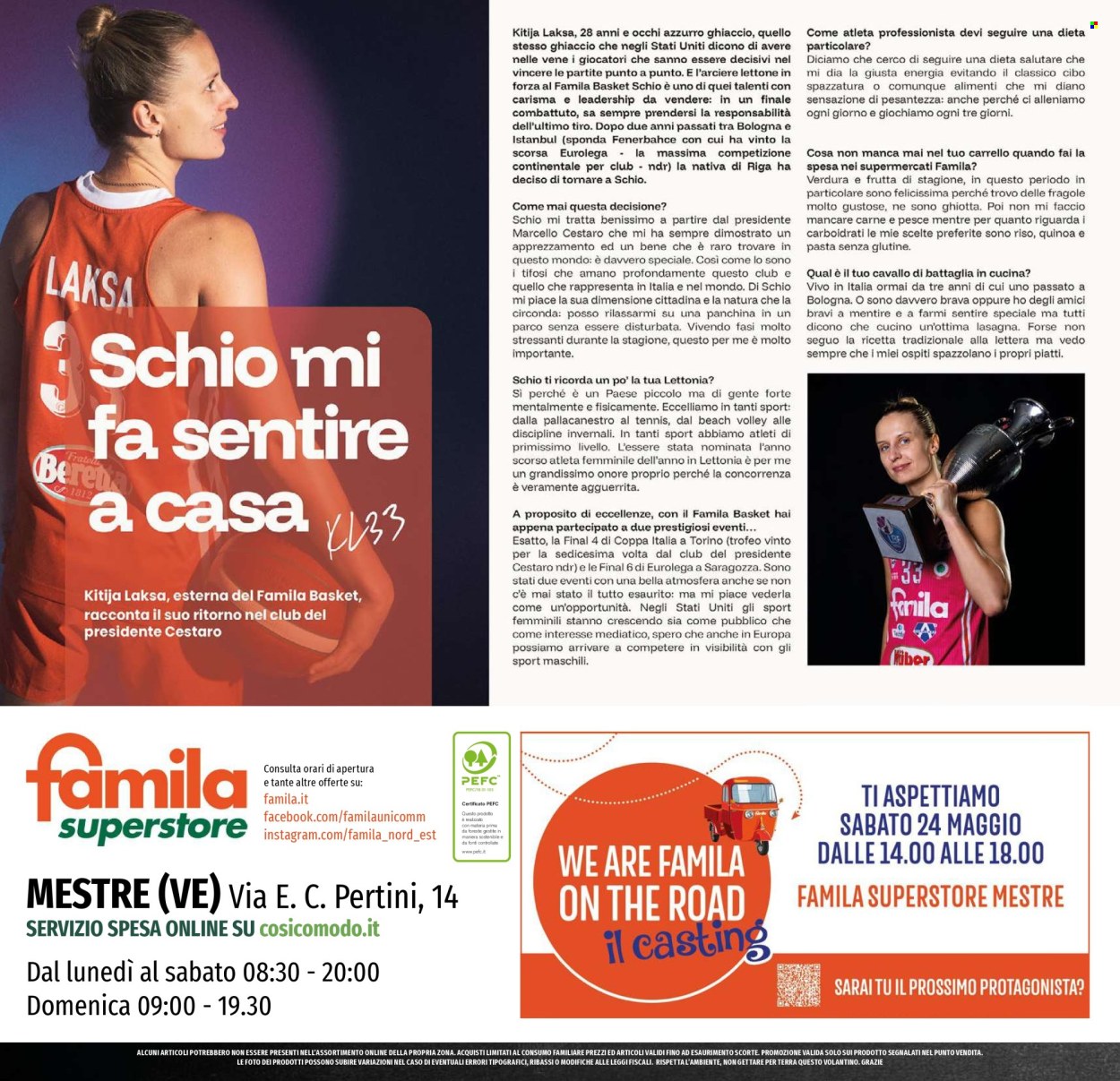 Volantino Famila - 8/5/2025 - 21/5/2025. Pagina 1