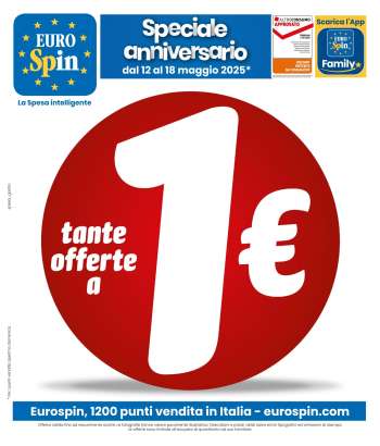 Volantino EuroSpin - 12/5/2025 - 18/5/2025.