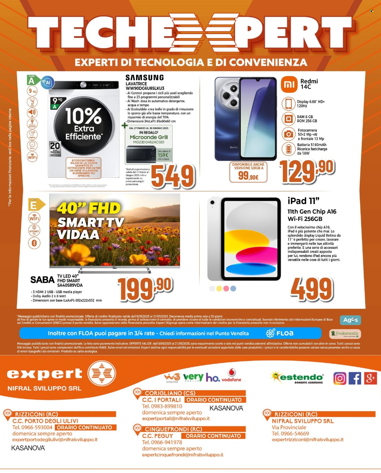 Volantino Expert - 8/5/2025 - 21/5/2025. Pagina 1