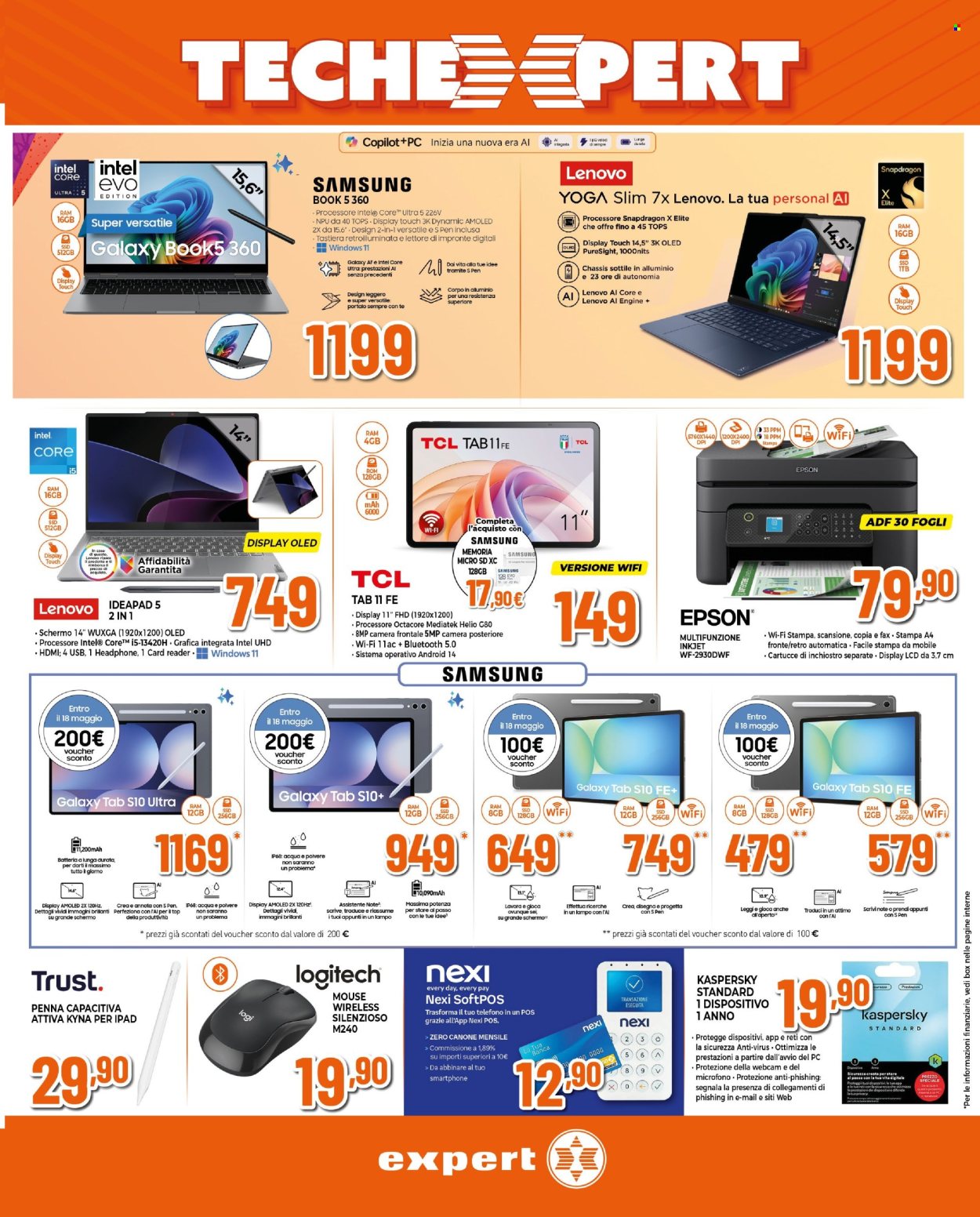 Volantino Expert - 8/5/2025 - 21/5/2025. Pagina 1