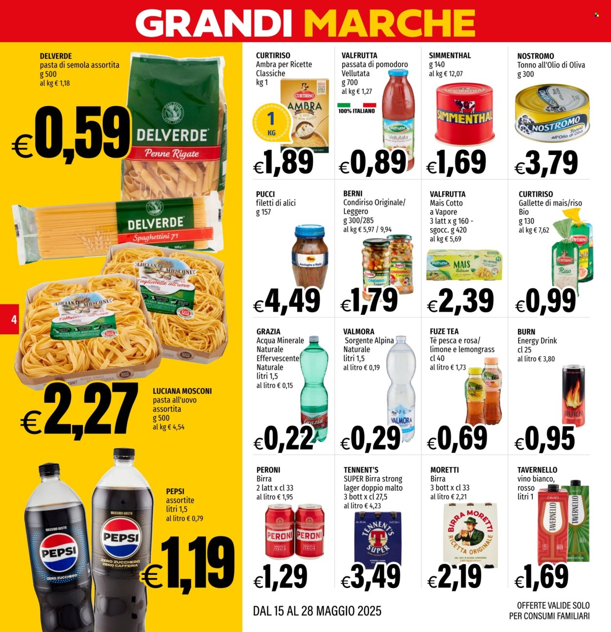 Volantino Hurrà Discount - 15/5/2025 - 28/5/2025. Pagina 1