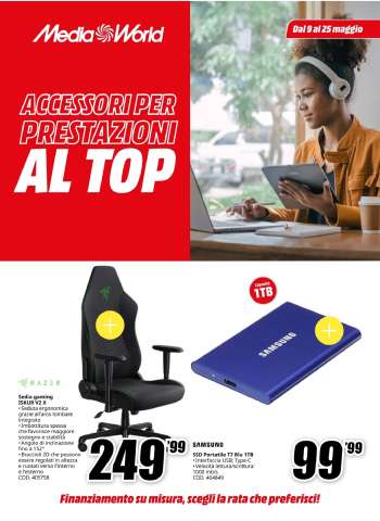 Volantino MediaWorld - 9/5/2025 - 25/5/2025.