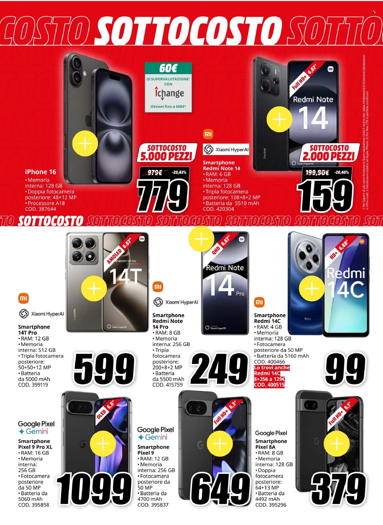 Volantino MediaWorld - 9/5/2025 - 18/5/2025. Pagina 1
