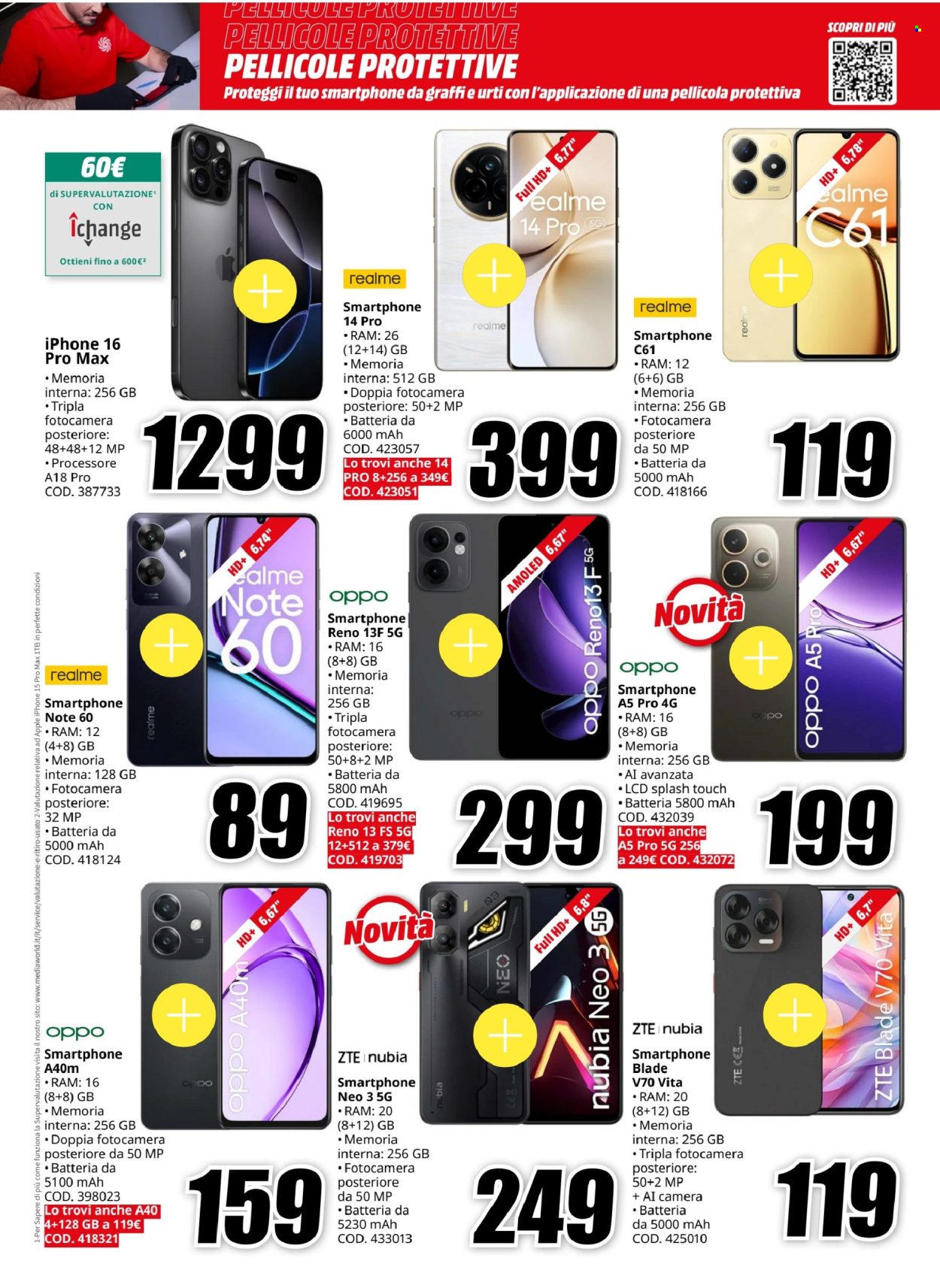 Volantino MediaWorld - 9/5/2025 - 18/5/2025. Pagina 1