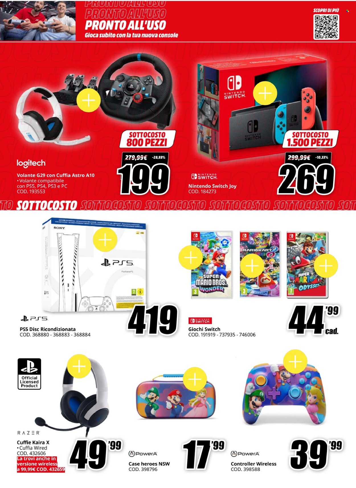 Volantino MediaWorld - 9/5/2025 - 18/5/2025. Pagina 1