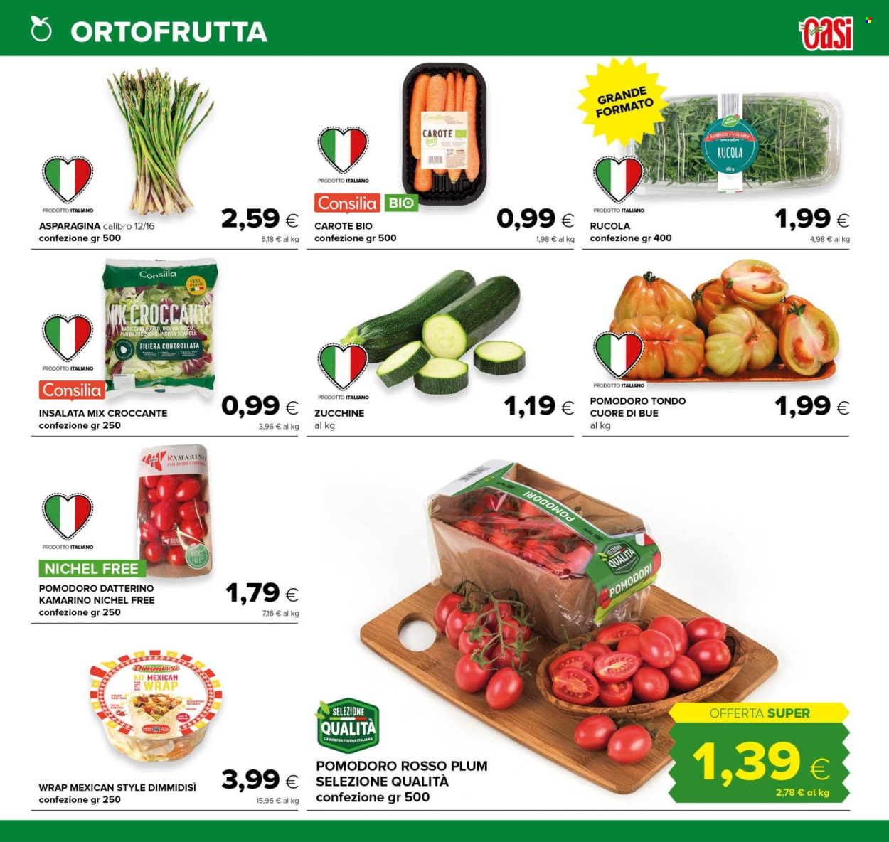 Volantino Oasi - 9/5/2025 - 18/5/2025. Pagina 1